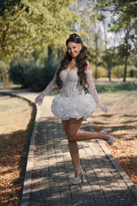 Rochie de mireasă Drenusha Xharra-model ‘Angelic Bride’