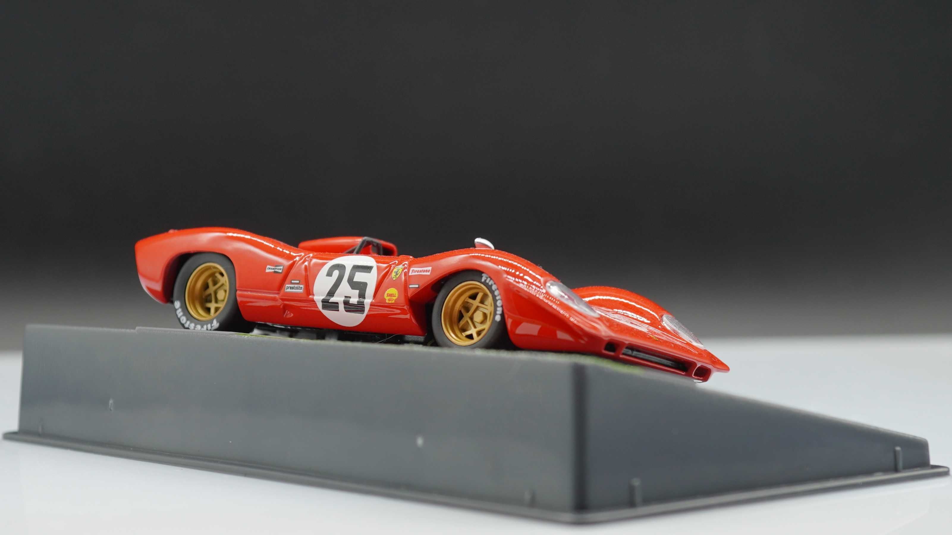 1969 Ferrari 312P "Nr.25 12h of Sebring" - Bburago/ Altaya 1/43