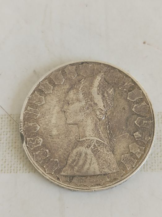 500 лири сребро 583 проба 1959 г