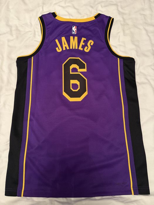 Maiou Jordan Lakers NBA, marime M, nou