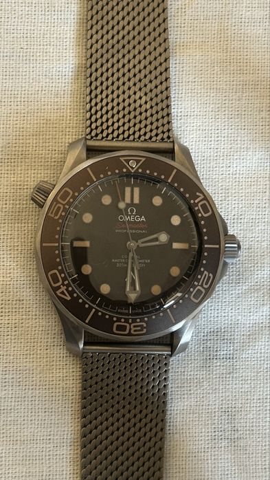 Omega Seamaster Diver 300M 007 Edition Titanium VSF