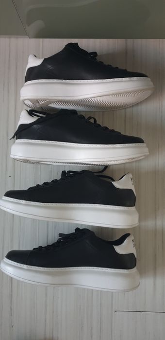 Karl Lagerfeld  45/29см - 44/28 ОРИГИНАЛ! Мъжки  / кецове/  ест. кожа