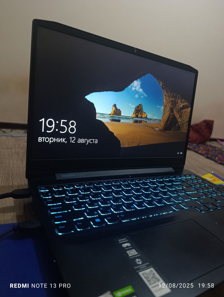 Ideapadgaming puli arzon va kuchli sifatli garantiyalik nootbook