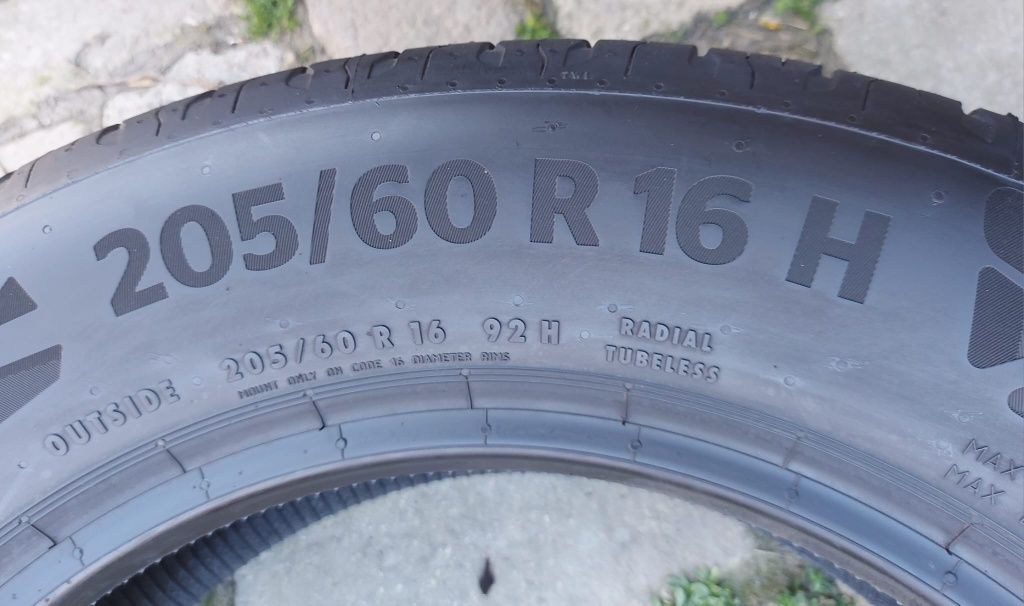Set 4buc 205/60 R16 92H Continental EcoContact⁶ vară
