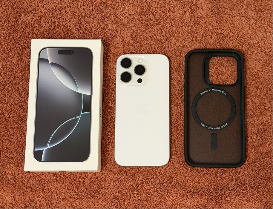 iPhone 16 Pro 256GB, 5G, White Titanium
