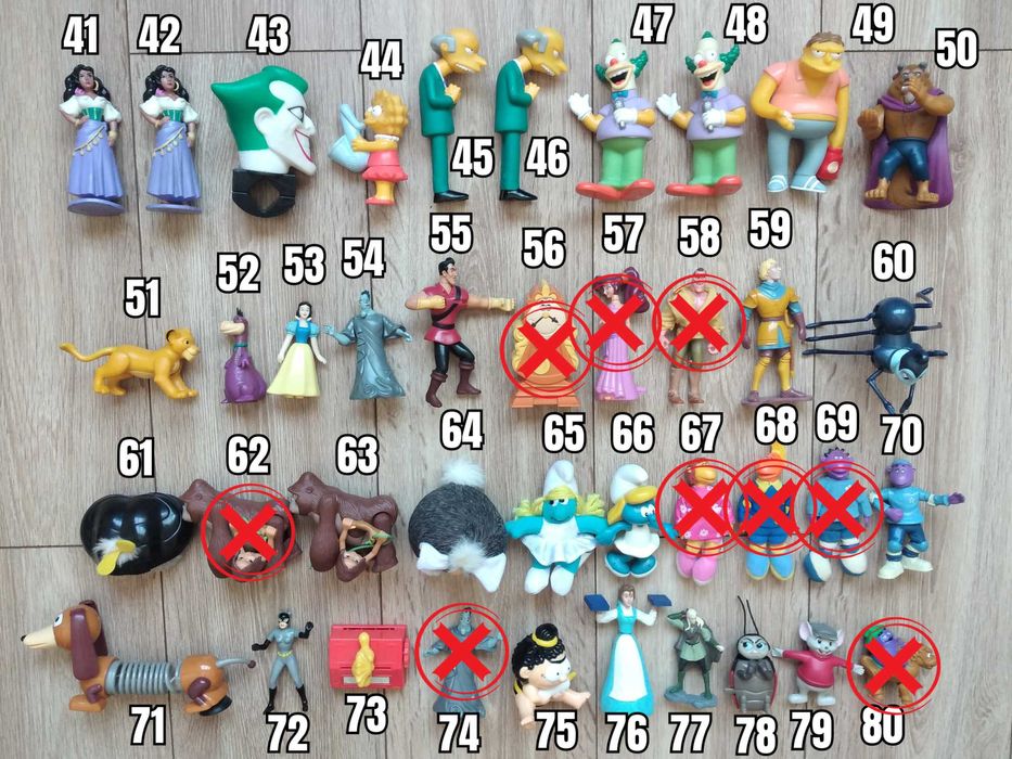 McDonalds Toys Макдоналдс Играчки от 90те 00те Винтидж Колекционерски
