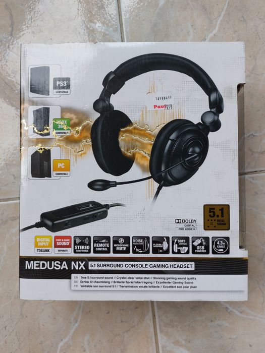 Геймърски слушалки Speedlink Medusa NX 5.1