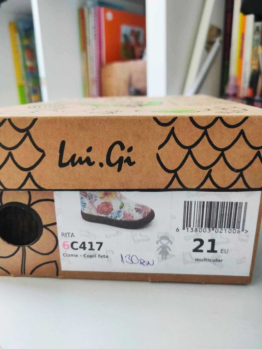 Cizme piele Luigi marimea 21