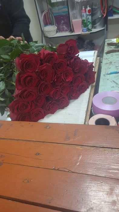 Цветы свежие только купили