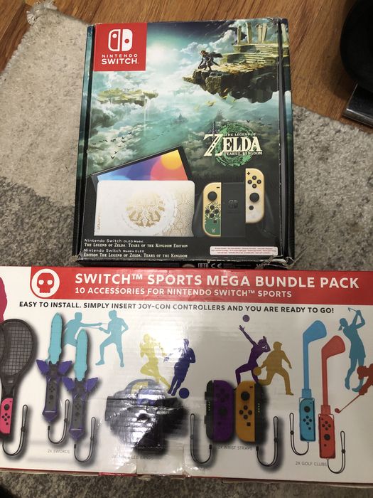 Vand Nintendo Oled cu Bunddle nou buzau