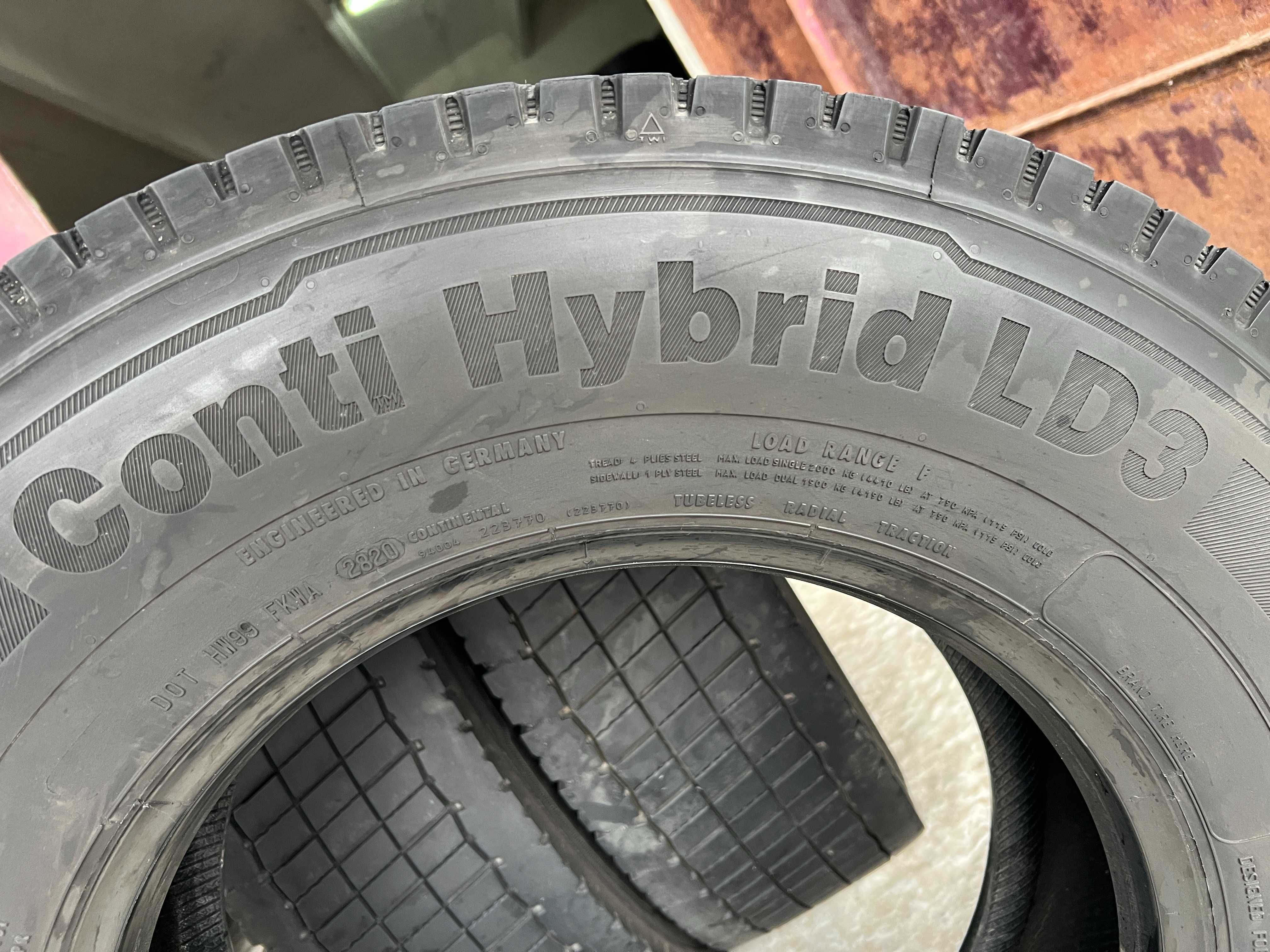1 Тежкотоварна гума R17.5 235/75 Continental Hybrid LD3 132/130M M+S