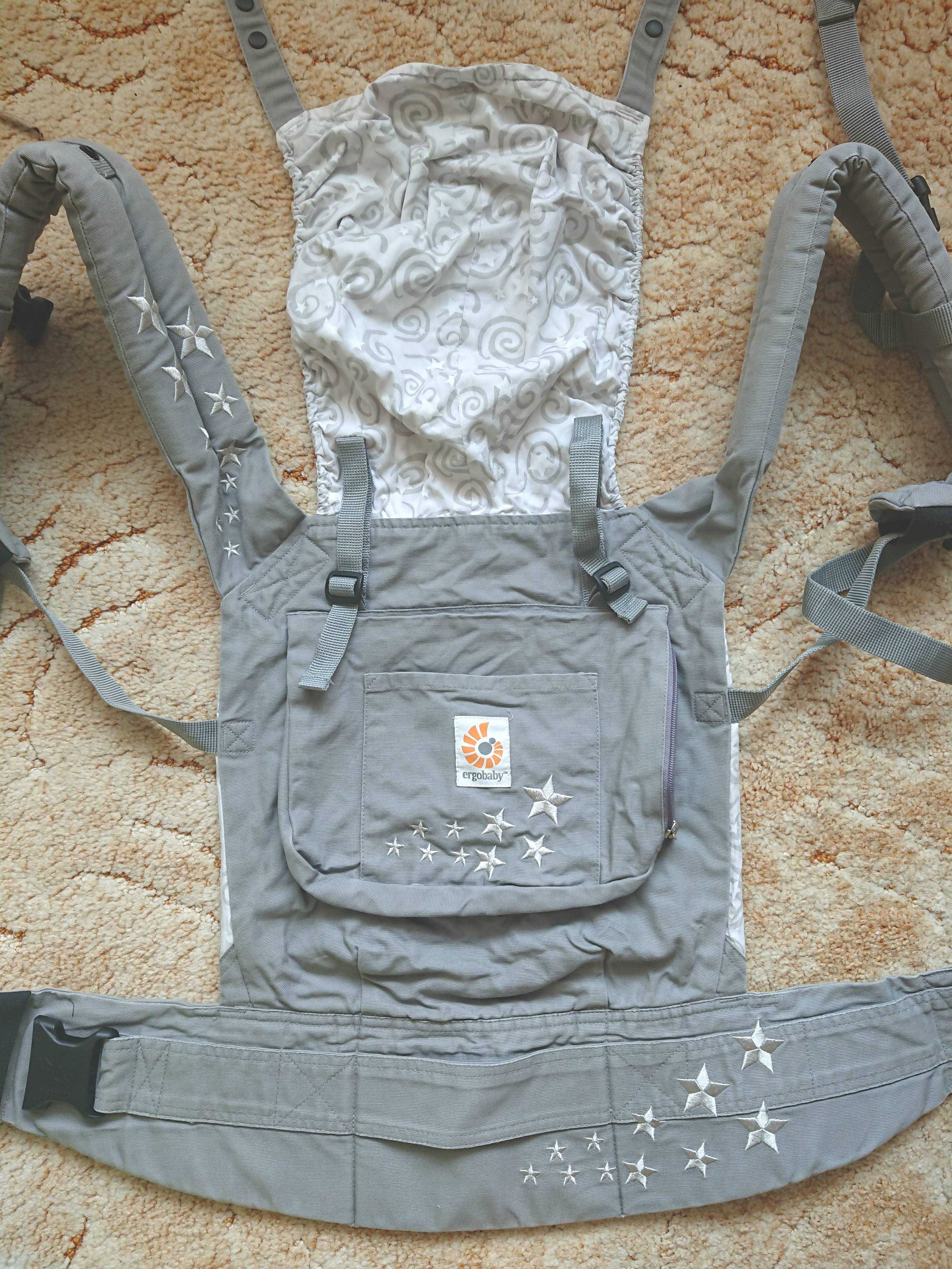 Оригинална ергономична раница Ergobaby Original Galaxy Grey