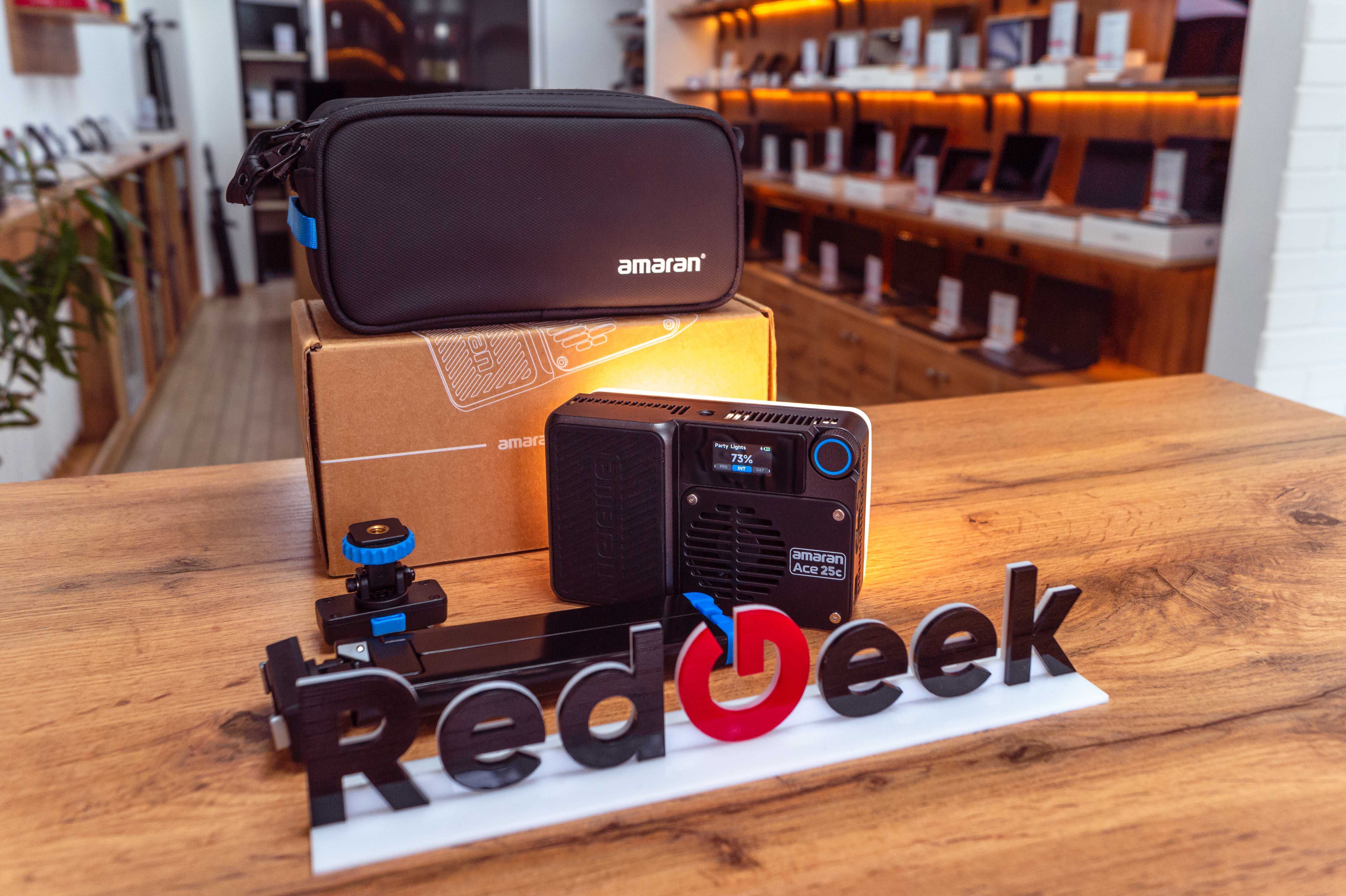 Новый видеосвет RBG Aputure Amaran Ace 25c|+комплектация|Red Geek