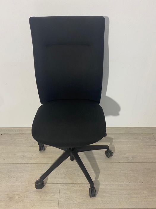 100 Buc. Scaun Birou Multiple Reglaje; Scaun Negru Ergonomic cu Role