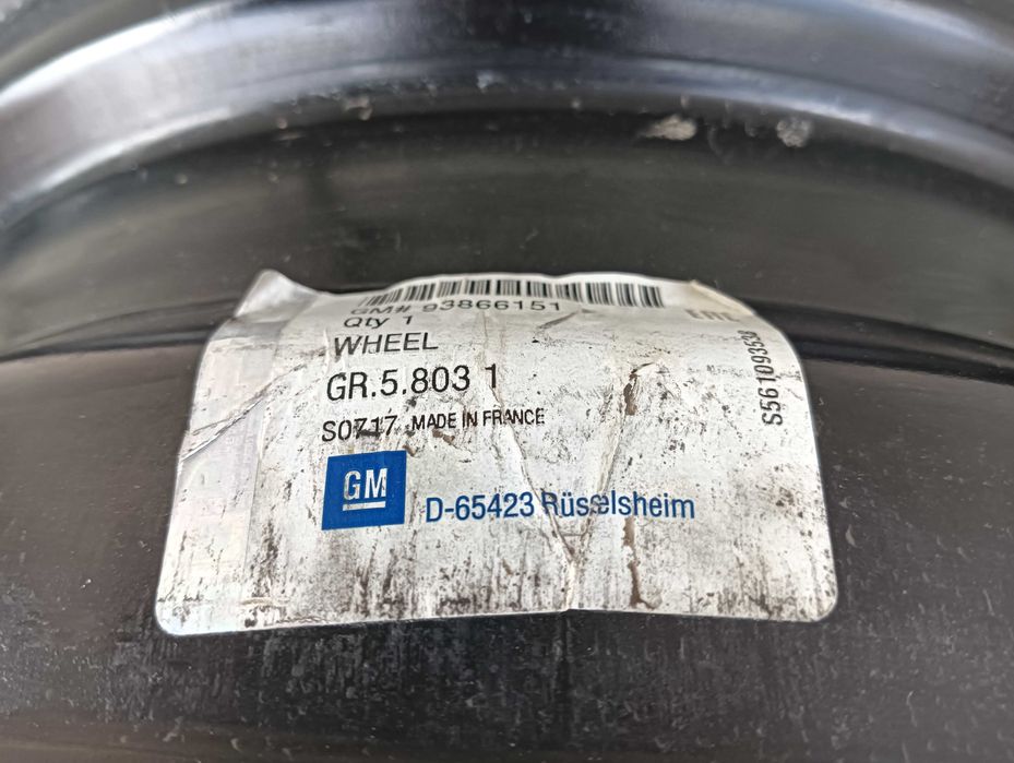 Jante tabla 16 inch Opel Vivaro 2014