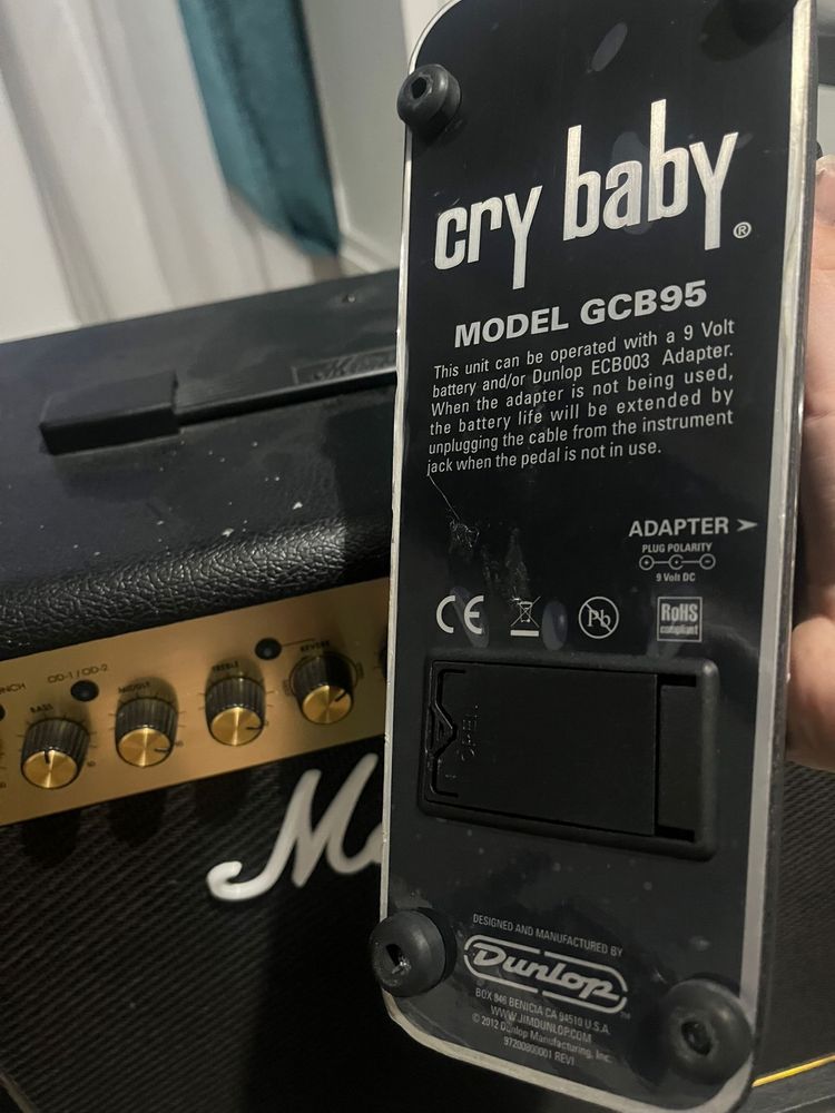 Dunlop Cry Baby GCB 95 Pedală Wah-Wah