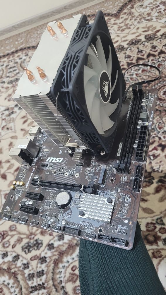 Комплект Ryzen 5 2600 и MSI B450