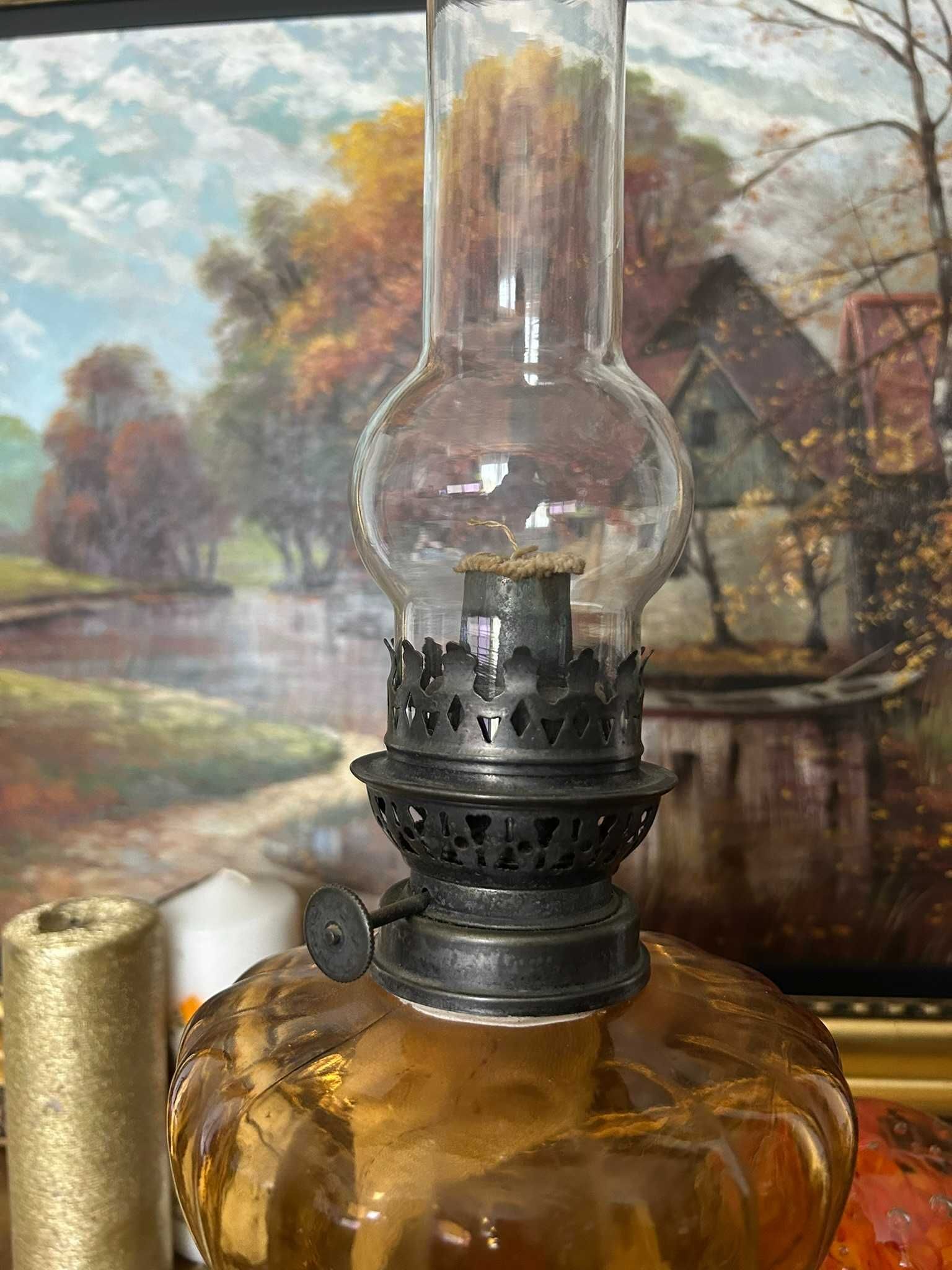 Dn896 Lampa de petrol zinn 865gr 27cm h