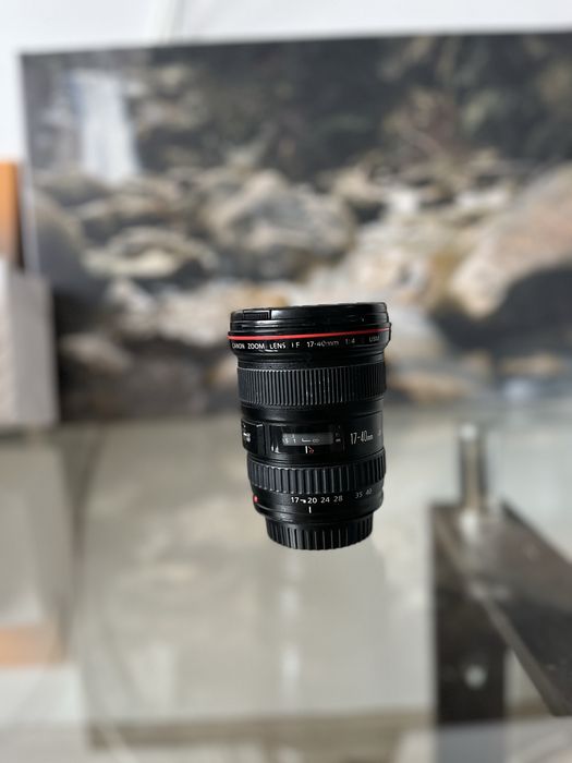 Obiectiv canon 17-40mm f4 seria L