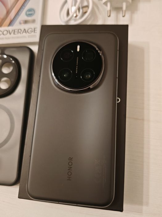 Honor Magic7 PRO, NOU, factura + garanție Orange, multiple accesorii