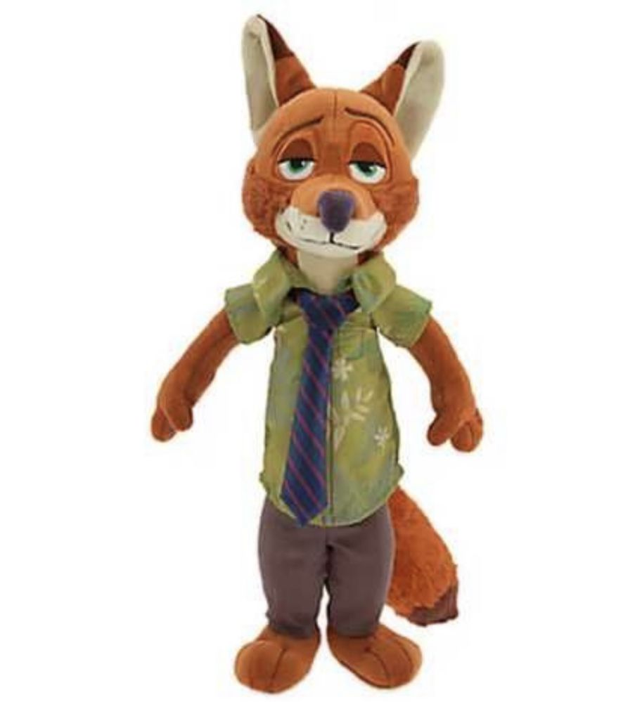 Плюшена играчка Зоотрополис Zootopia Джуди Хопс и Ник Уайлд 42см