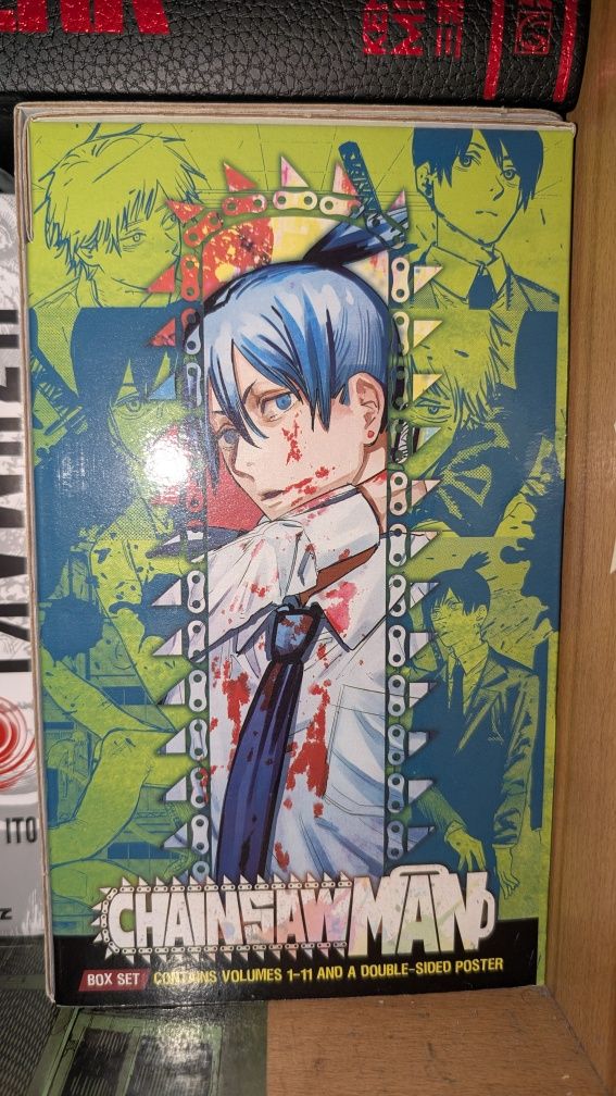 MANGA: Chainsaw Man, Death Note, Berserk, Vagabond, etc