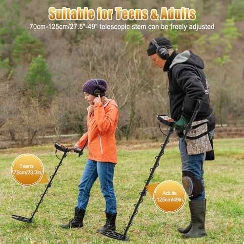 Нов OMMO Металотърсач за Възрастни с USB Зареждане и 6 Режима LCD