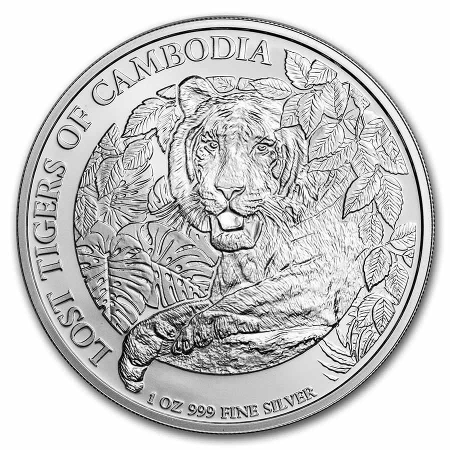 СРЕБРО 1 OZ 999 Камбоджа,Камерун,Лаос,Ниуе,Конго,Китай,Лаос и тн