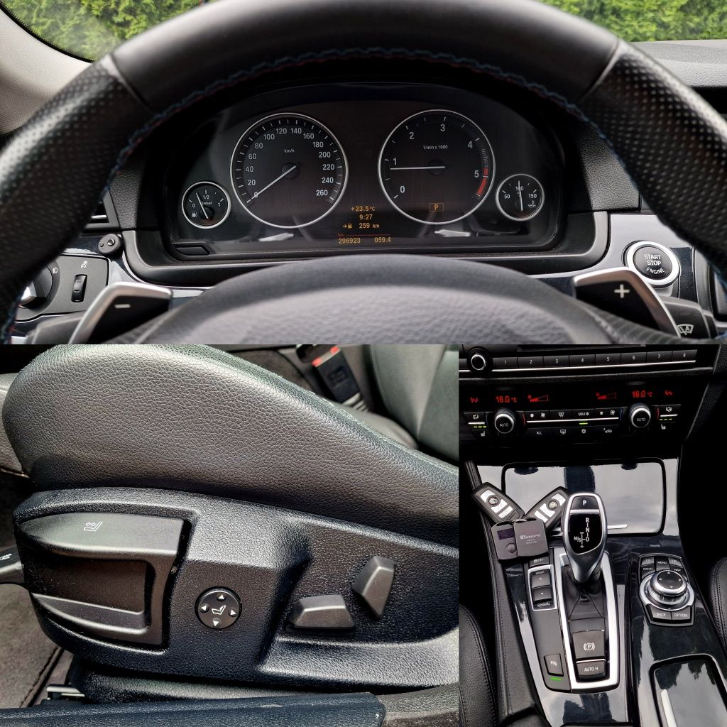 BMW 520d 184 CP Automat, Cutie Sport/ Padele/ Panoramic/ Piele/ Cameră