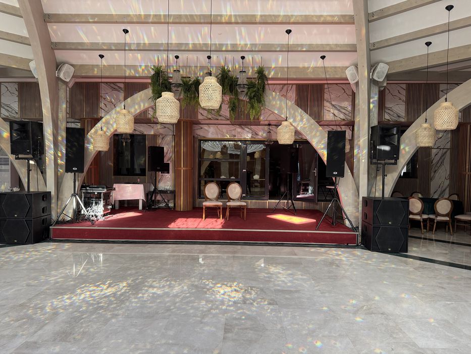 Inchiriere sistem sonorizare , schela lumini  & ecran led