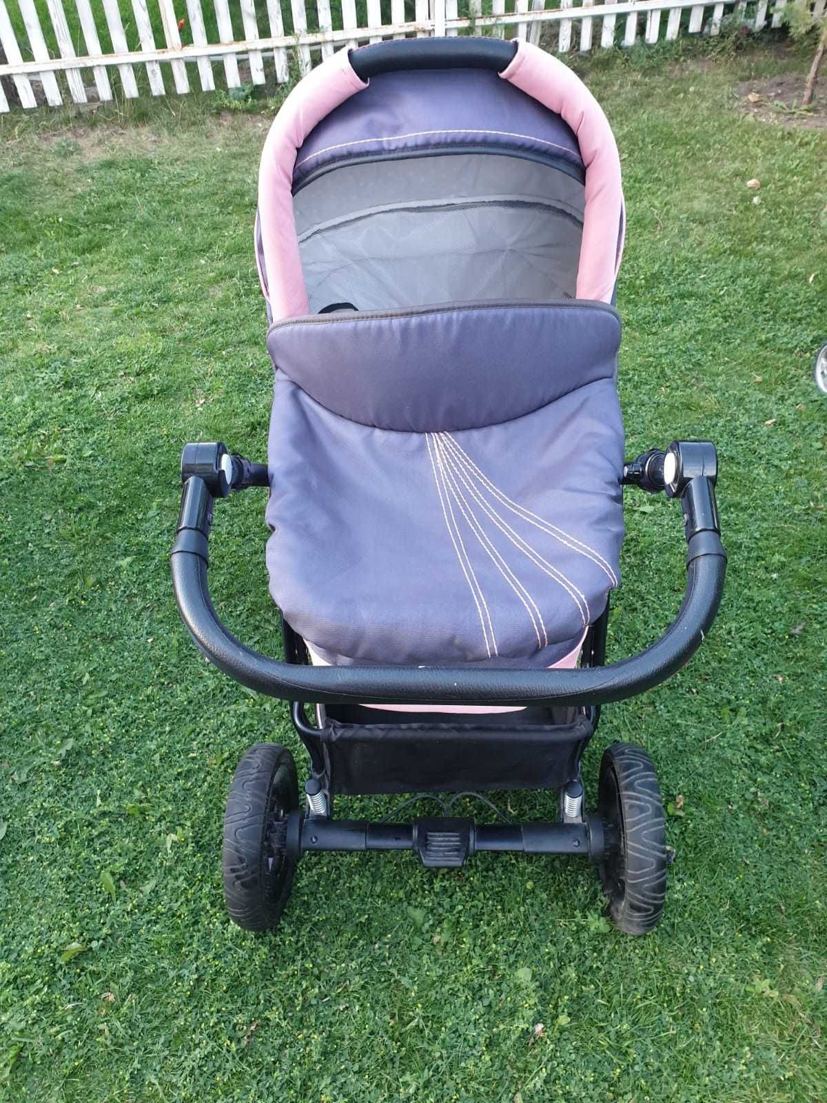 Продам коляску LONEX с люлькой для новорожденного и прогулочным блоком