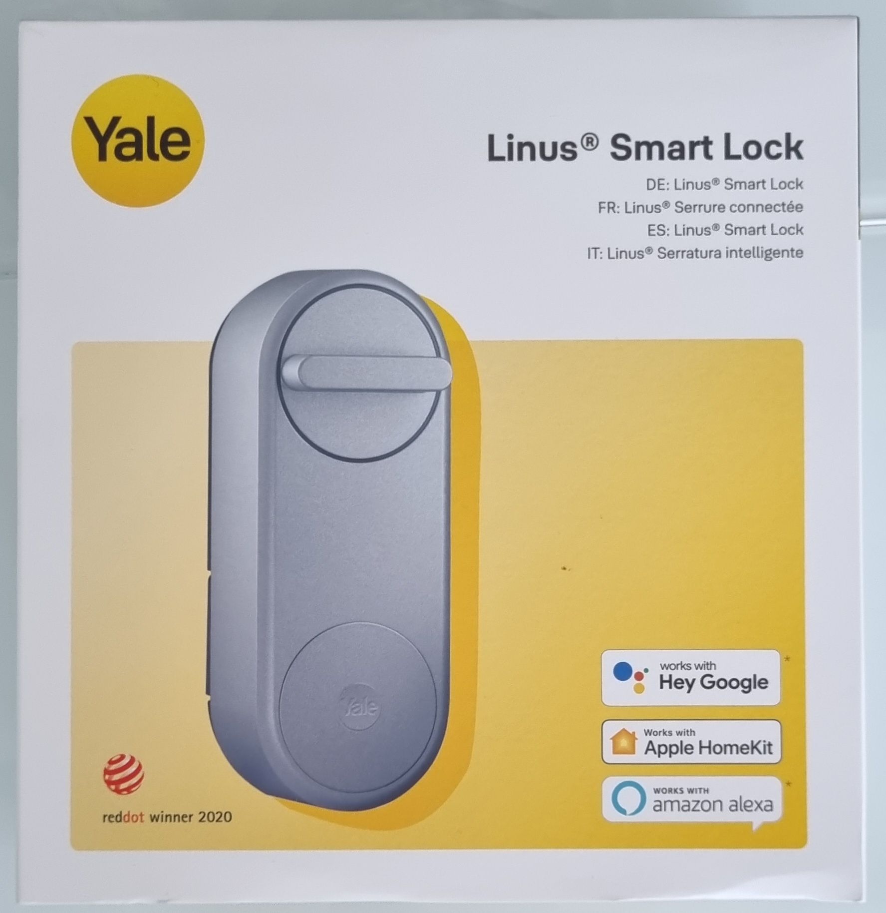 Deschide usa smart Incuietoare Yale Linus + Yale connect wifi bridge