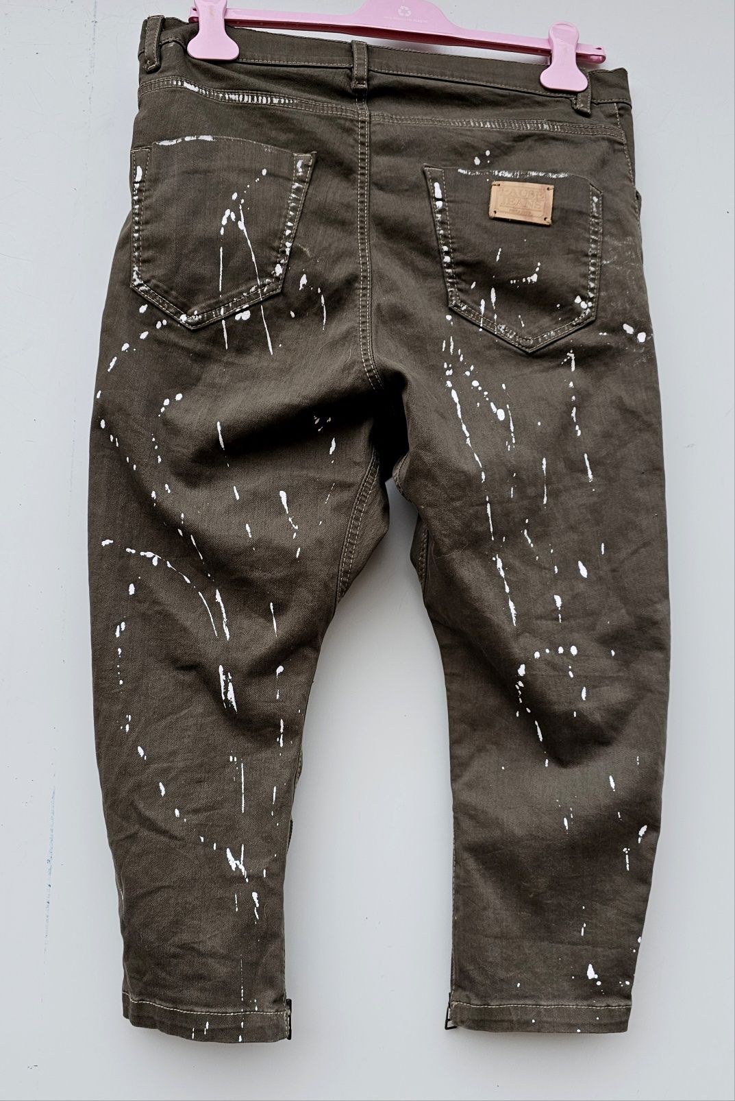 Pause Jeans оригинални дамски дънки бойфренд  7/8 29 номер /М размер