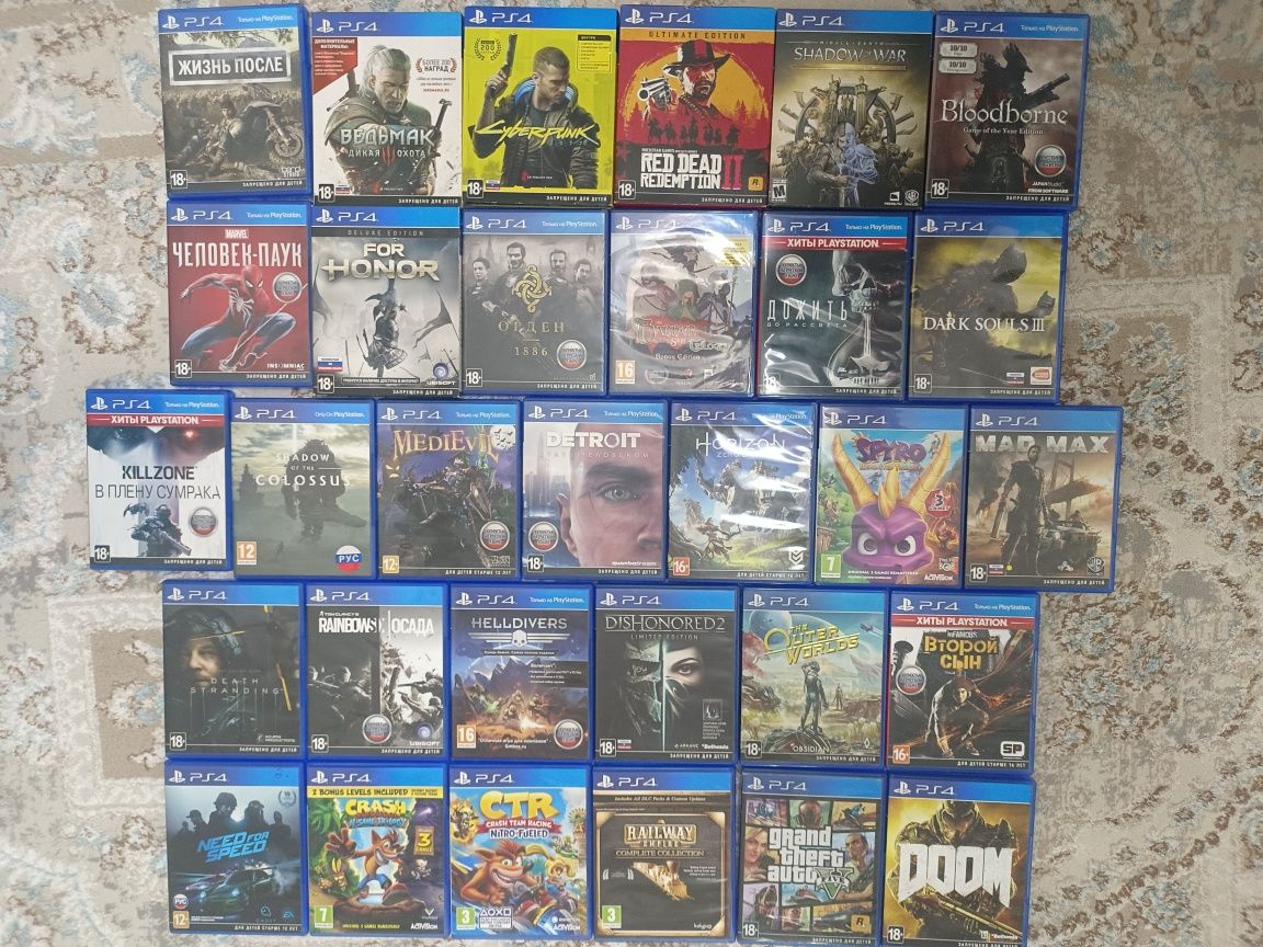 Пс4 игры новые и б/у