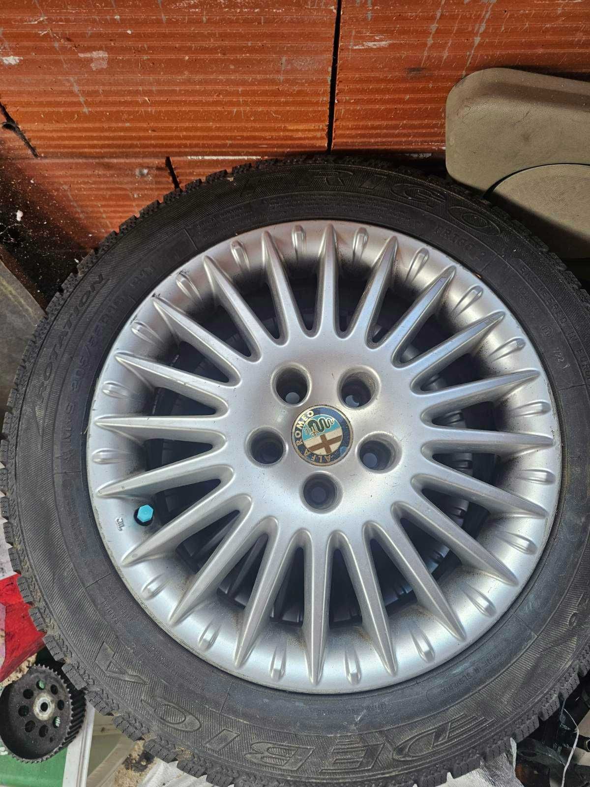 Оригинални алуминиеви джанти 5/110/16 Alfa Romeo, FIAT, Thule продаден