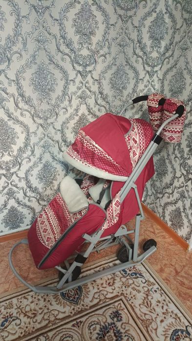 Продам санки-каляска в отличном состоянии