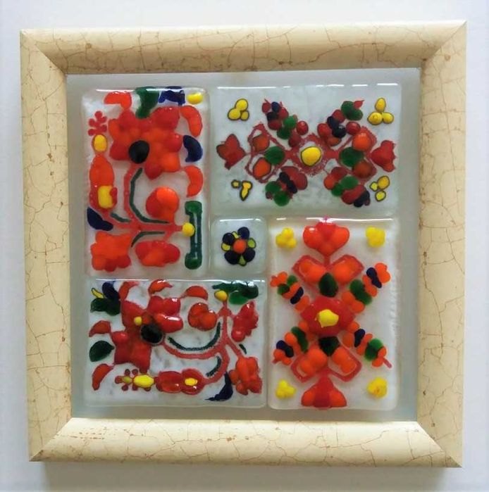 Картини от топено стъкло