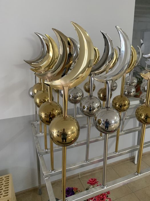 Айшык Айшыктар Полумесяцы Колпак Плитка Памятник Кулпытас