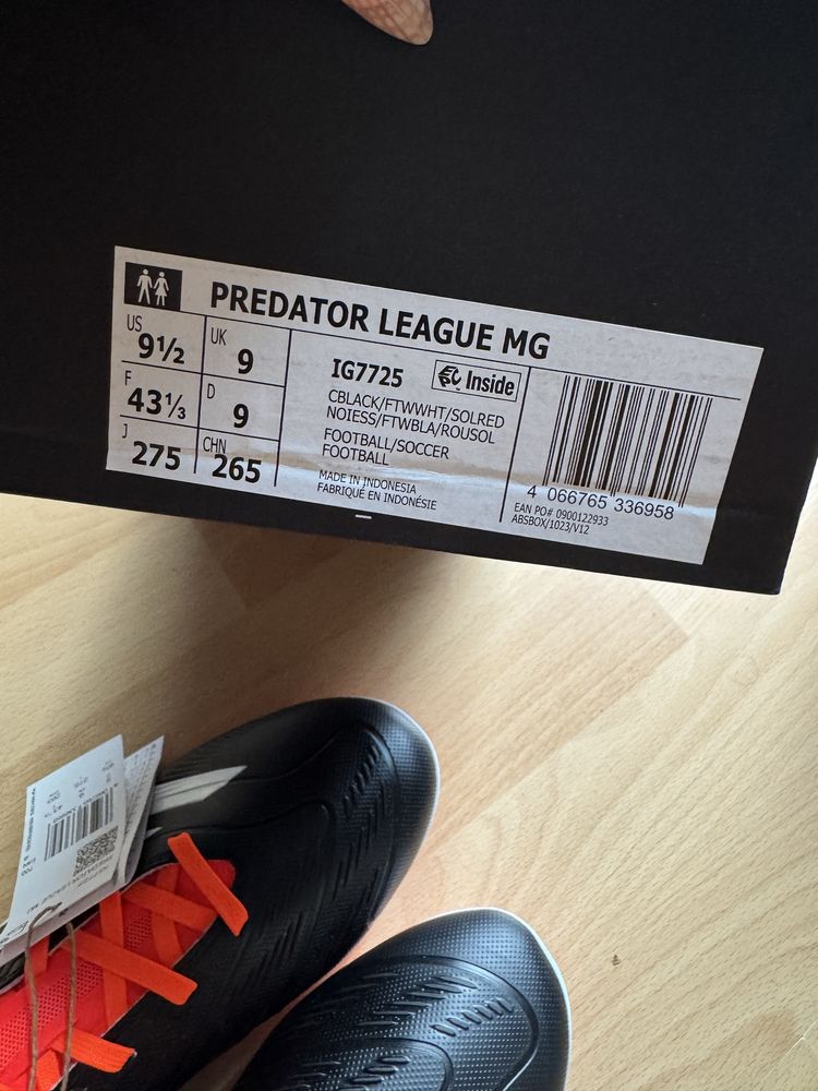 Adidas Predator League.3 MG ! 40,42,43,45,46 н