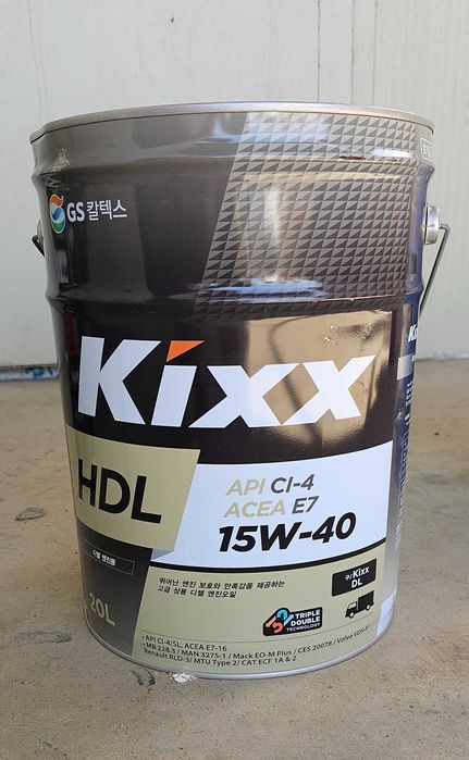 Масло моторное Kixx HDL CI-4/E-7 15W-40 синтетическое 20 л