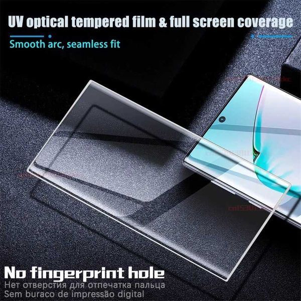 3D UV Стъклен протектор ЦЯЛО ТЕЧНО ЛЕПИЛО Samsung Galaxy Note 20 Ultra