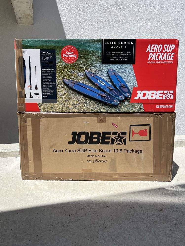 Jobe Yarra Elite 10.6 Inflatable Paddle Board Package