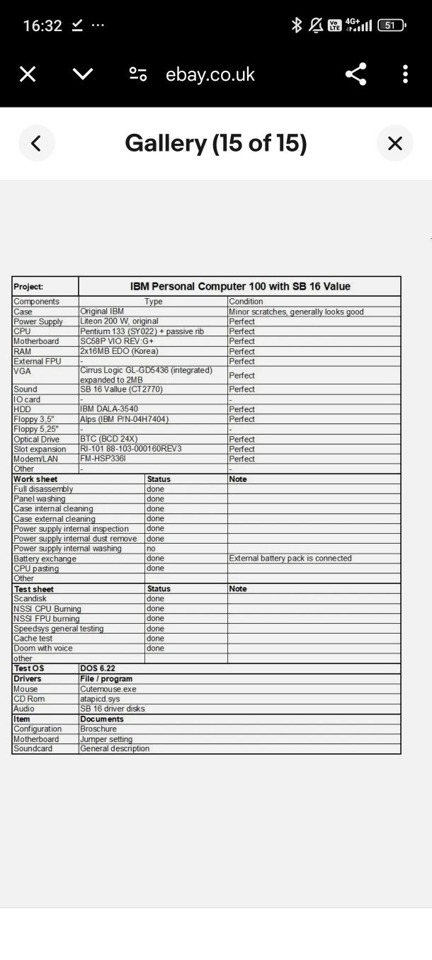 Персональный компьютер IBM Personal computer 100