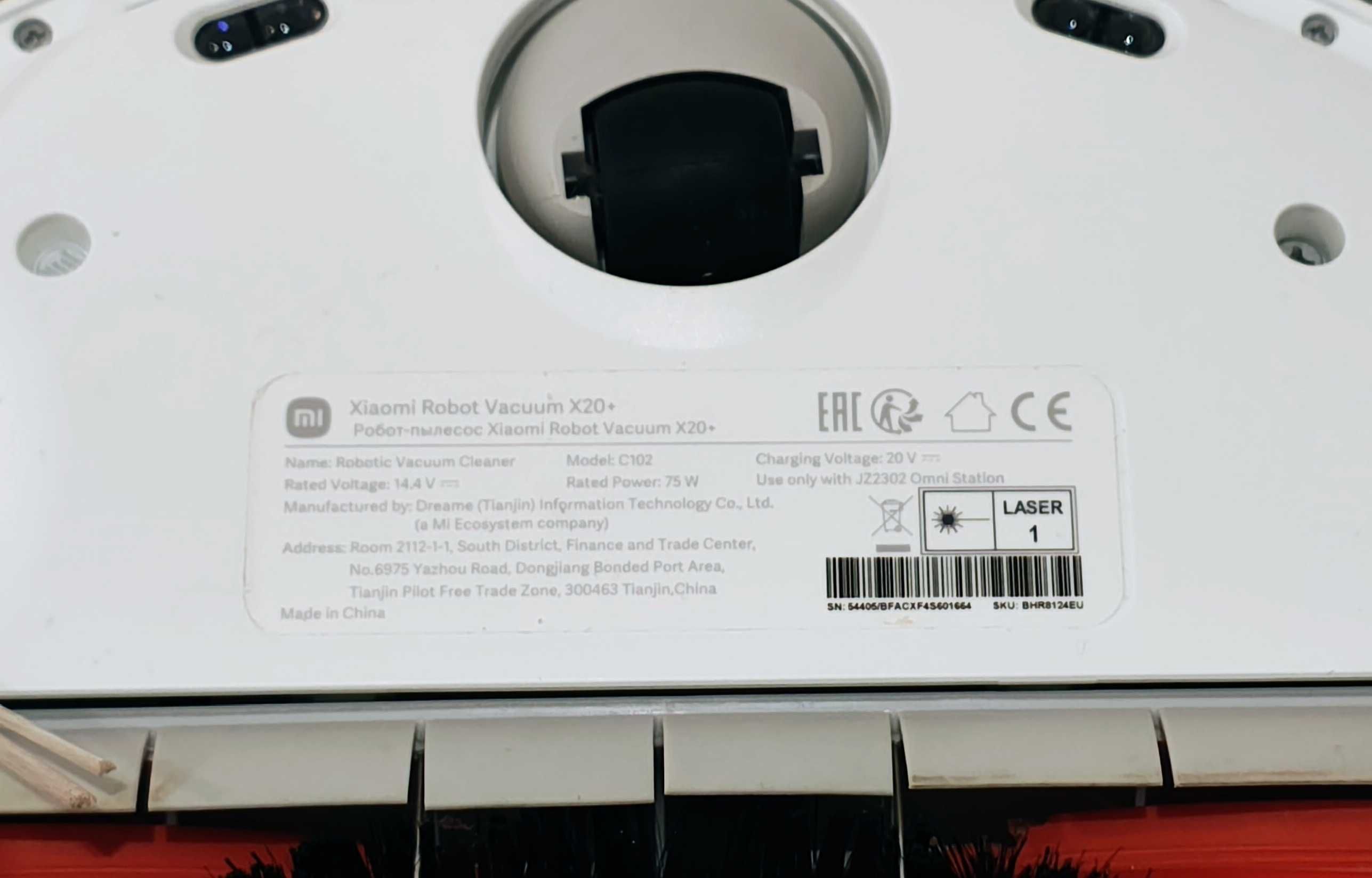 Xiaomi robot vacuum x20+