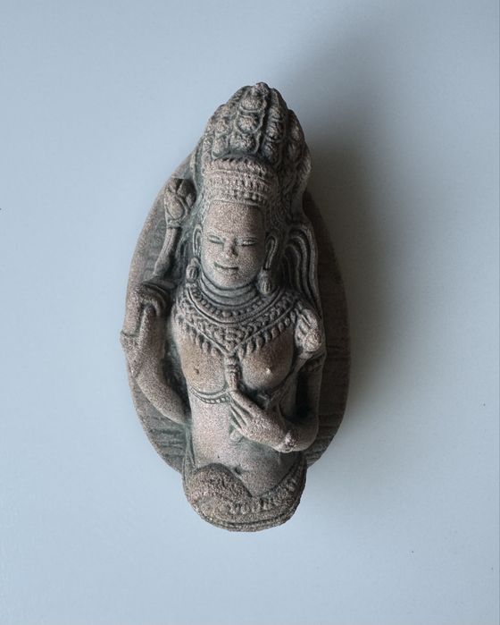 Statueta vintage hindu ceramica