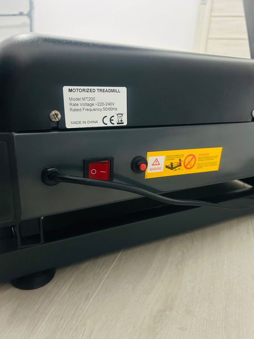 Bandă de alergat. Banda fitness cu înclinație reglabilă. TECHFIT MT200