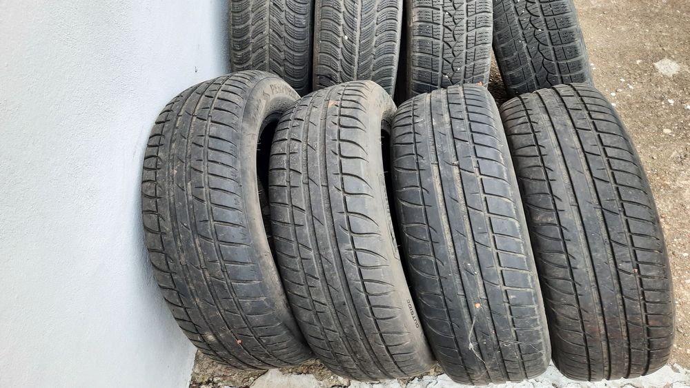 Roti aliaj Opel  Astra F + 8 cauciucuri 195/60R15