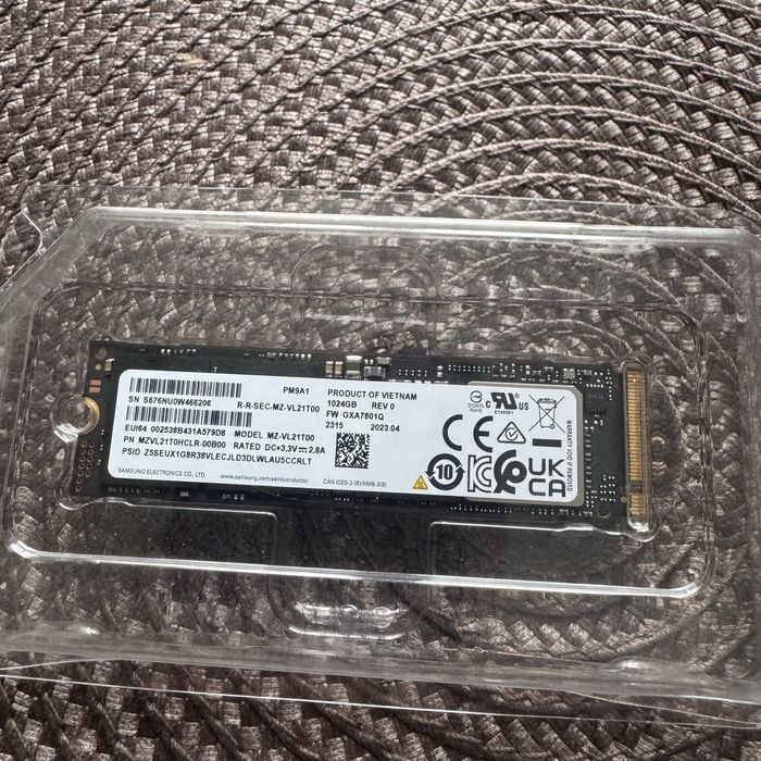 Новый 1024GB Samsung 980 Pro PM9A1