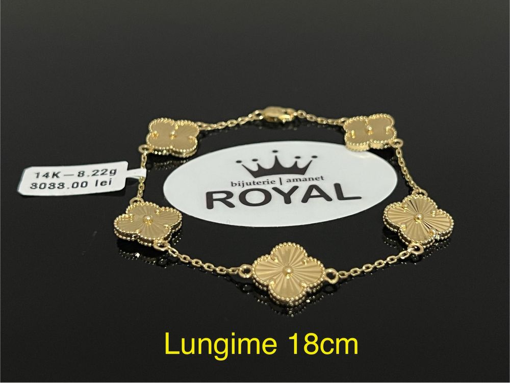 Bijuteria Royal CB : Bratara dama aur 14k 8,22gr lungime 18cm