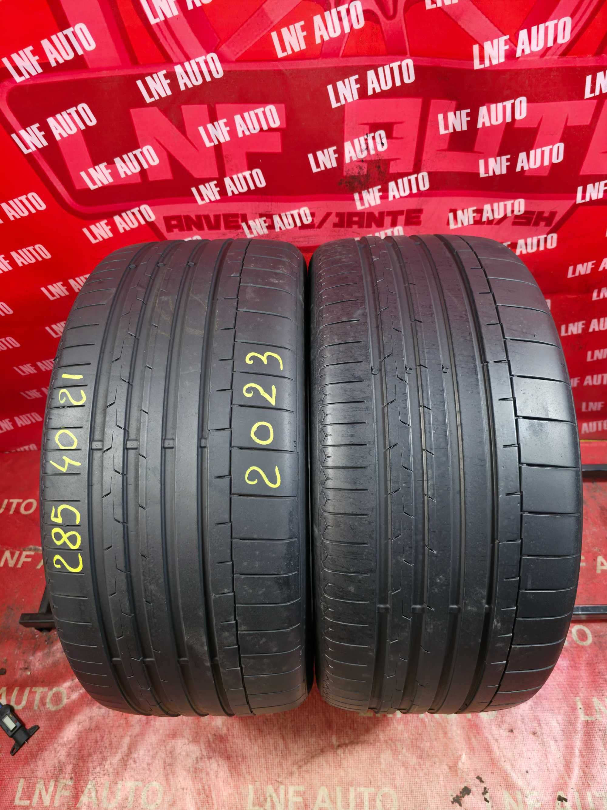 Anvelope de VARA - 285/40/21 - Continental 6 - 6 MM - DOT 2023 !
